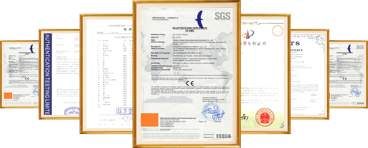 Our Certificates